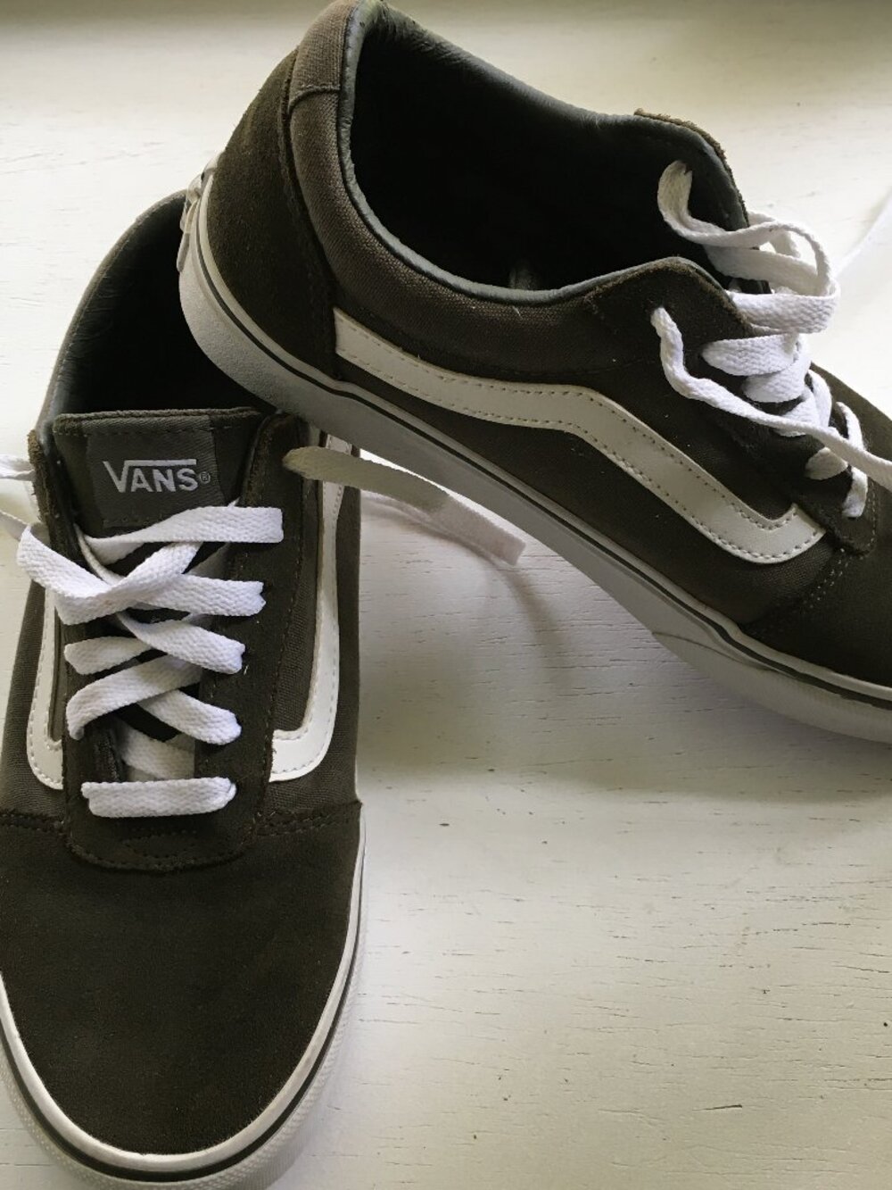 VANS Women's Size 6.5 US Army Green